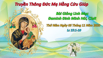 Bài Giảng Linh mục Đaminh Đinh Minh Hải, C.Ss.R Lc 15:1-10