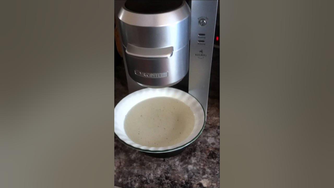 How to clean and descale your keurig one cup coffee pot YouTube