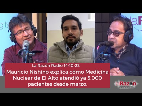 Mauricio Nishino explica cómo Medicina Nuclear de El Alto atendió ya 5.000 pacientes desde marzo.