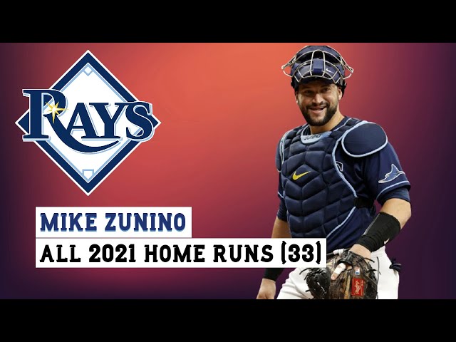 Mike Zunino (#10) All 33 Home Runs of the 2021 MLB Season 