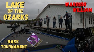 Warrior William Fishing For Warriors Bass Tournament Lake Of The Ozarks October 14th 2023