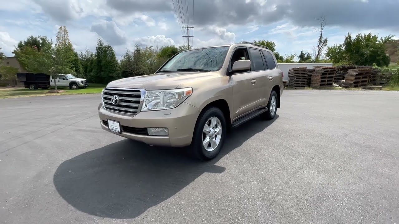 Virginia Cars 2008 Toyota Land Cruiser Base YouTube