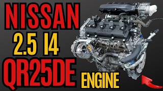 Nissan 2.5 I4 QR25DE Engine: Technical Overview, Issues, and Problems Explained!