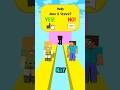 Giúp Alex và Steve để mãi mãi bên nhau #love #minecraft