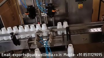 Automatic pesticides chemical filling machine, servo based liquid filling machine