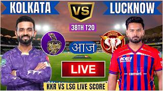 🔴Kolkata Vs Lucknow IPL 2026 LIVE | KKR vs LSG 38th IPL T20 Live Match Today Commentary #livescore