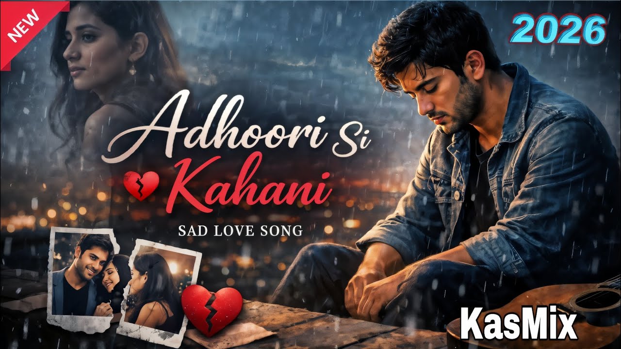 💔Adhoori si kahani @KasMix-1 | New Hindi Sad Song 2026 | Heart Touching Emotional Breakup Song 