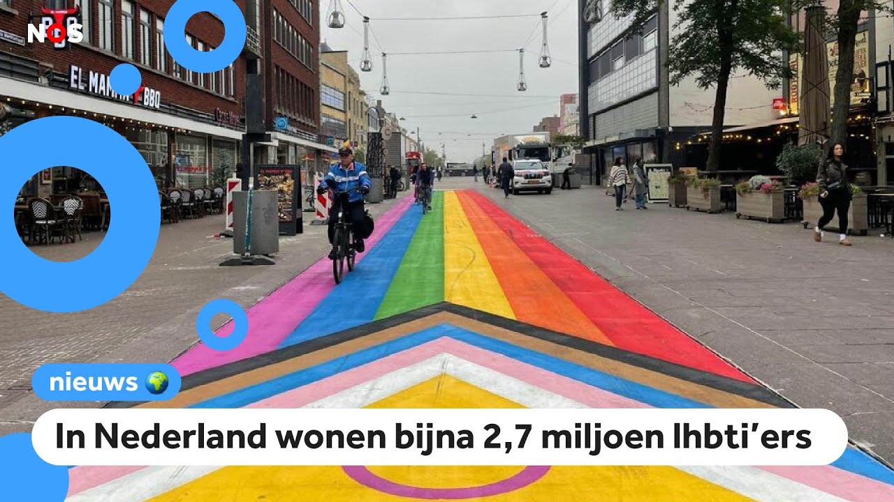 Den Haag krijgt regenboog-fietspad voor Coming Out-dag