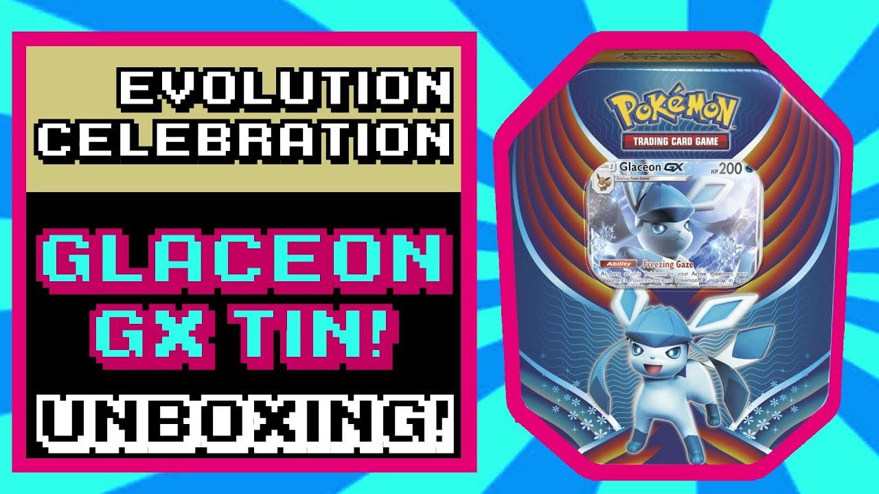 Evolution Celebration Tin: Glaceon-GX