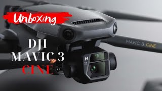 Unboxing: DJI Mavic 3 Cine drone