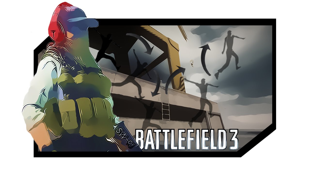 |||Battlefield 3||| How to ladder jump|||TIP||