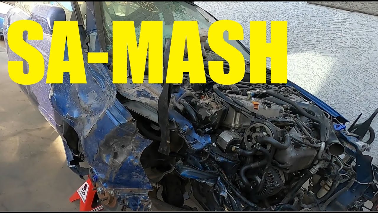 Shitbox Engine Project Shitbox EK Civic K-Swap EP1: engine out & RSX donor acquired ...