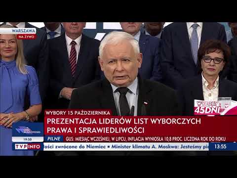 Wybory do Sejmu. Oto liderzy list Prawa i Sprawiedliwości