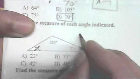 Geometry Benchmark Exam Part 4
