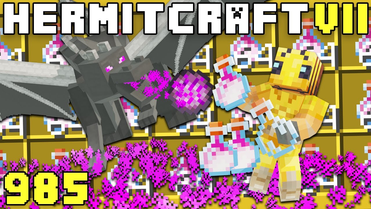 Hermitcraft VII 985 Automated Dragons Breath Farm