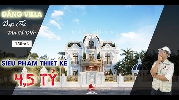 CÔNG TÁC ĐỔ BÊ TÔNG MÓNG CỰC KỲ QUAN TRỌNG BIỆT THỰ TÂN CỔ ĐIỂN 2 TẦNG 1 TUM |HẢI ĐĂNG GROUP