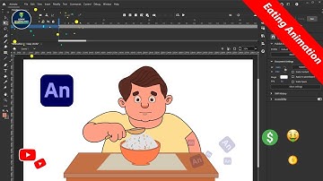 Create 2D Kahaniya कहानियाँ | खाना कैसे खिलाते हैं? | 2d Animation | Adobe Animate CC 2022 | Part 2