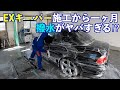 EXキーパーの撥水が凄い⁉︎【施工後一ヶ月点検】