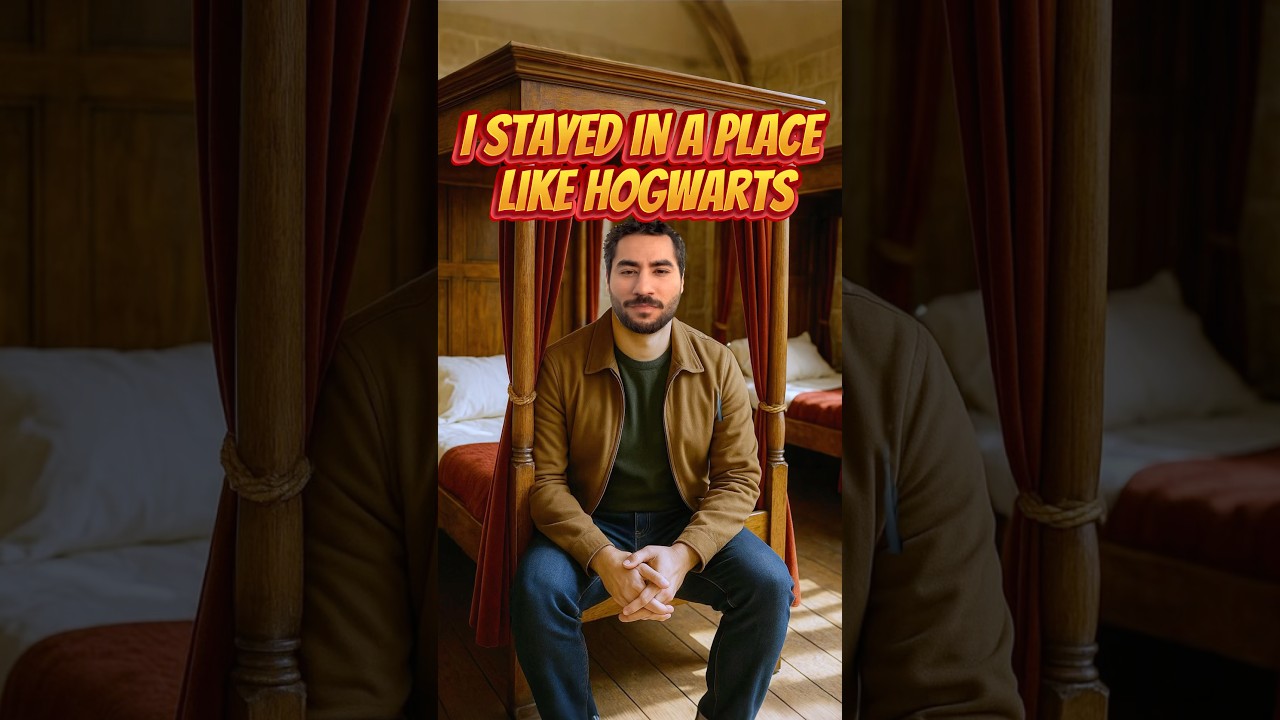 Это было похоже на общежитие Хогвартса 🏰