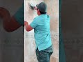 After laying the ceramic tiles, prepare a cement mixture and apply it to the tiles #construction