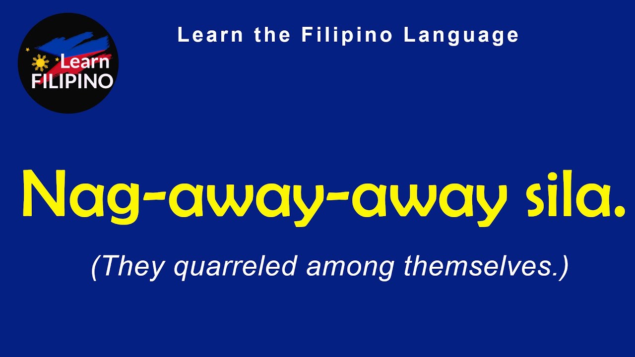 Filipino Phrases Archives - Page 5 of 7 -  Blog