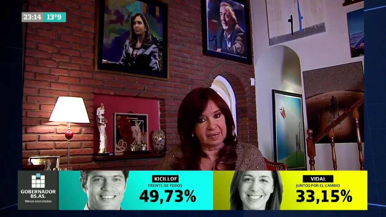 Habla Cristina Kirchner tras el resultado de las PASO, llama a la 