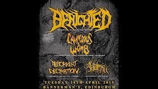 Benighted (F) - &#39;Swallow&#39; Live at the Bannermans, Edinburgh April 14th, 2015 HD