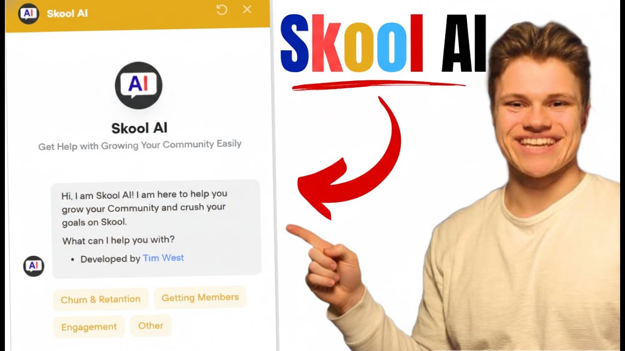I built a Skool AI to help Business Owners Grow their Community for Free