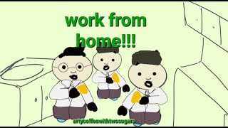 working from home versus working in the office #shorts #8k #remotework