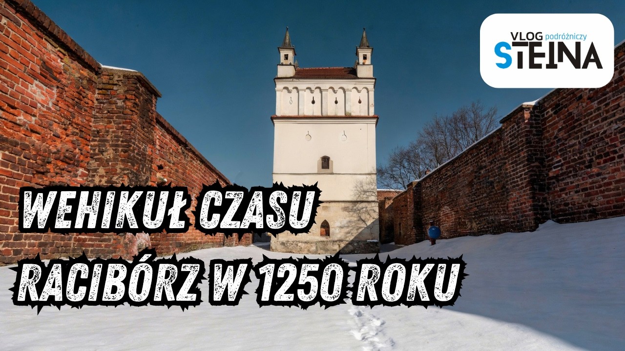 Wehikuł czasu - Przenosimy się do Raciborza w 1250 roku! Vlog podróżniczy Steina #racibórz #historia