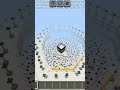 khana kaba in minecraft#shortvideo #gaming