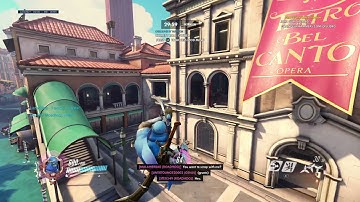 Overwatch: jumping infinite times as genji with the workshop