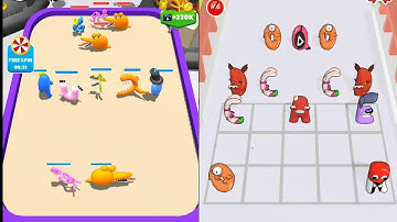 Alphabet Merge: Monster Lore VS Merge Master: Alphabet Monster