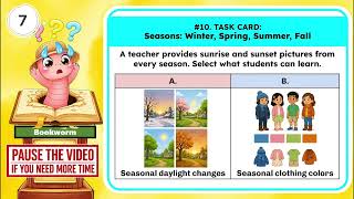 NGSS 1st Grade - Earth Science: 1-ESS1-2 Seasons: Winter, Spring, Summer, Fall
