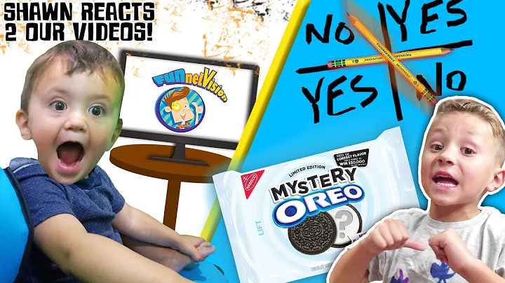 BABY REACTS 2 FUNnel Family VIDEOS & More! CHARLIE...