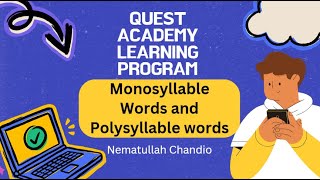 What are Monosyllable words and Polysyllable words