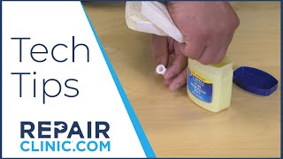 Lubricate New Refrigerator Bushings - Tech Tips from Repair Clinic