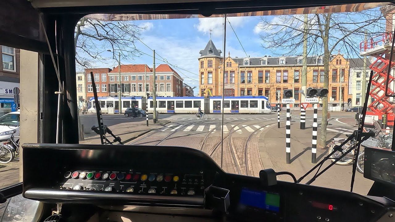 POV tramdriver The Hague | HTM 3071 | tramline 6 | 2024