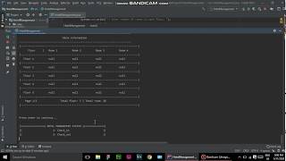 Demo Hotel Management System using 2D array with console in java [Student of HRD 8th generation]