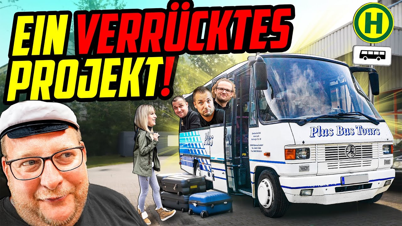 BUS mit 900.000Km GEKAUFT! - Mercedes 814 Teamstar - Haltestelle HALLE 77!