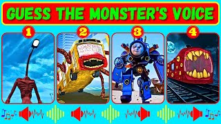 NEW Guess Monster Voice Light Head, Bus Eater, Thomas Skibidi, Train Eater Coffin Dance