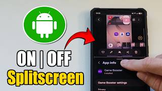How To Turn ON or OFF Split Screen View On Android - Settings