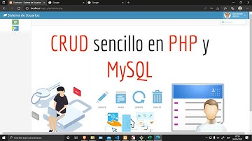 CRUD,  PHP, MySQL, Bootstrap y JavaScript