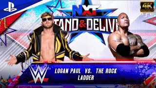 The Rock vs Logan Paul : Money in the Bank | WWE 2K23