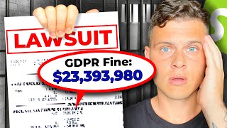 GDPR/CCPA Compliance App For Shopify Dropshipping