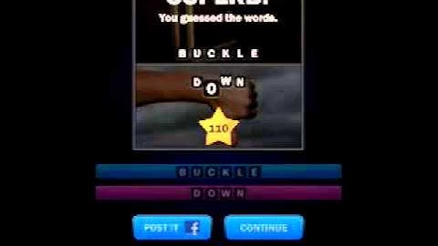 Just 2 Words game answers level 101-125