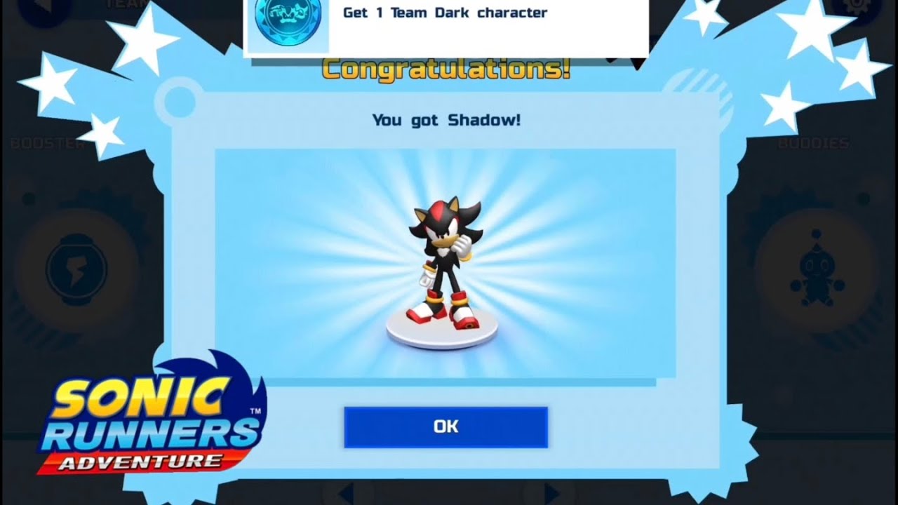 Sonic Runners – Unlocking Shadow! 🖤🔥