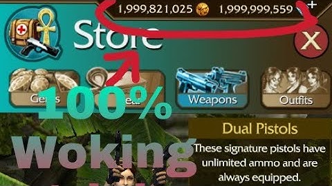 How to Hack unlimited coins and jems in LARA Croft 100% working trick