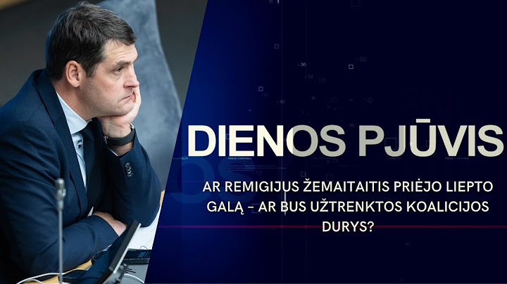 Ar Remigijus Žemaitaitis priėjo liepto galą – ar bus užtrenktos koalicijos durys? | DIENOS PJŪVIS