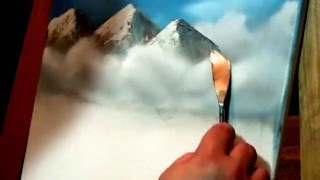 درس رقم 3 رسم منظر طبيعي Landscape Oil Painting Lesson 3